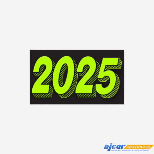 Chartreuse & Black Oval Year Model