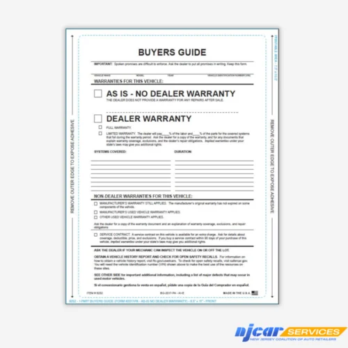 Pressure Sensitive Buyers Guide